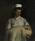 Benjamin Strasser, Untitled, oil on board 47.5 x 39.5cm