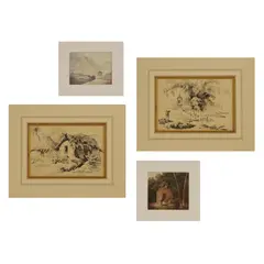 Sir Charles D'Oyly, 7th Baronet, Untitled, watercolour on paper