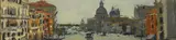 Ken Howard, Untitled, oil on canvas 15 x 60cm Provenance: With Richard Green