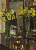 Ken Howard, Untitled, oil on canvas 55.5 x 40cm