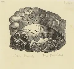 Eric Ravilious, Untitled, 1933 wood engraving
