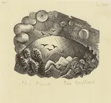 Eric Ravilious, Untitled, 1933 wood engraving