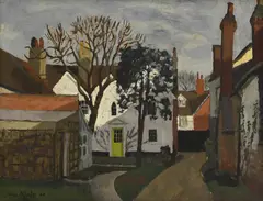 John Aldridge, Untitled, oil on board 26.5 x 35.5cm