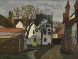 John Aldridge, Untitled, oil on board 26.5 x 35.5cm