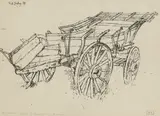 John Aldridge, Untitled, ‘My Waggon Broken by Careless Tree Trimming’ pen and ink