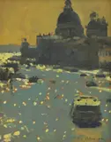 Ken Howard, Untitled, oil on canvas board 24 x 18cm Provenance: With Richard Green