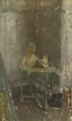 Martin Yeoman, Untitled, oil on board 48 x 29cm