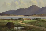 Rowland Hill, Untitled, oil on canvas laid on board 30 x 43cm Provenance: With Deighton's Strand Gallery