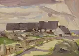 Charles Vincent Lamb, Untitled, oil on board 29 x 40cm