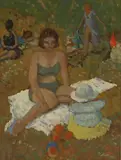 Patrick Leonard, Untitled, oil on board 40 x 30cm
