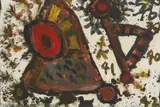 Alan Davie, Untitled, oil on paper 19.5 x 28.5cm
