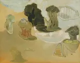 Maurice Cockrill, Untitled, oil on canvas 40.5 x 51cm Provenance: With Bernard Jacobson Gallery