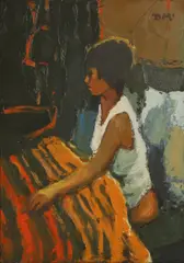 Donald McIntyre, Untitled, oil on canvas 50 x 35cm Provenance: With Ashgate Gallery