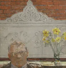 Ruskin Spear, Untitled, oil on board 81.5 x 76cm Exhibited: Royal Academy Exhibition 1985