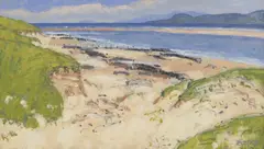 Charles Simpson, Untitled, oil on board 43 x 73cm Provenance: Purchased from the artist; a single-owner collection.