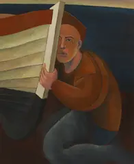 James Dodds, Untitled, oil on canvas 91.5 x 76cm