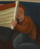 James Dodds, Untitled, oil on canvas 91.5 x 76cm