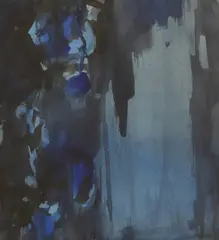 Untitled by Cecil King, watercolour 26 x 23.5cm, sold Oct 2025