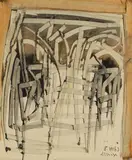 Roy Turner Durrant, Untitled, watercolour 41 x 34cm