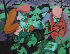 George Large, Untitled, oil on board 50 x 64cm
