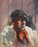 Lawrie Williamson, Untitled, oil on canvas 50.5 x 40.5cm