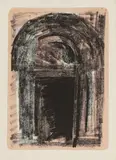 John Piper, Untitled, 1964 lithograph in colours sheet 82 x 59.5cm