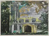 John Piper, Untitled, Norfolk' (Levinson 378) screenprint in colours