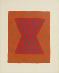 Breon O'Casey, Untitled, Untitled screenprint in colours