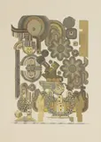 Eduardo Paolozzi, Untitled, 'Ciao Picasso' screenprint in colours