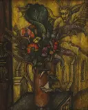 Denton Welch, Untitled, oil on board 62 x 51cm Exhibited: The Barbican Art Gallery