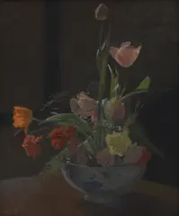 Walter Bayes, Untitled, oil on canvas laid on board 64 x 53cm