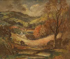Ethelbert White, Untitled, oil on canvas 54 x 65cm