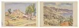 Ethelbert White, Untitled, watercolour 39.5 x 57cm