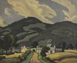 Ethelbert White, Untitled, oil on canvas 51 x 61cm