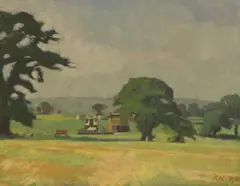 Philip Matthews, Untitled, oil on canvas 35.5 x 46cm Provenance: A single-owner collection. Born in Belfast