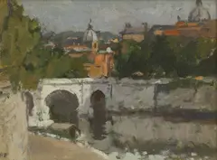 Untitled by Bernard Dunstan, oil on board 20 x 26cm Provenance: With Duncan R Miller Fine Arts, sold Oct 2025
