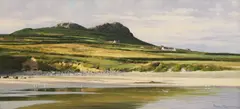 Peter Symonds, Untitled, oil on canvas 35.5 x 76cm