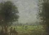 William Mason, Untitled, oil on board 26 x 36cm