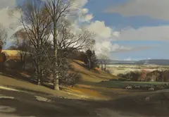 Rowland Hilder, Untitled, watercolour and gouache 50 x 70cm
