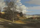 Rowland Hilder, Untitled, watercolour and gouache 50 x 70cm