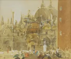 Thomas Coates, Untitled, watercolour and gouache 20 x 23.5cm