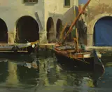 Frank Wootton, Untitled, oil on board 41 x 49cm