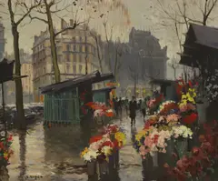 Constantine Kluge, Untitled, oil on canvas 54 x 65cm