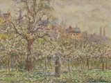 Paul-Émile Pissarro, Untitled, pastel 21.5 x 28.5cm