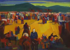 Artashes Abraamyan, Untitled, oil on canvas 41.5 x 57.5cm