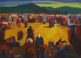 Artashes Abraamyan, Untitled, oil on canvas 41.5 x 57.5cm