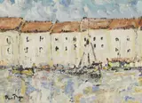Paul Maze, Untitled, oil on paper 20.5 x 28.5cm Provenance: Mrs Lola Hahn-Warburg of Lexten House