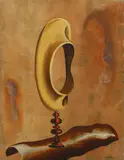 John Banting, Untitled, oil on board 51 x 40cm