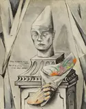 John Banting, Untitled, oil on canvas 60.5 x 47.5cm