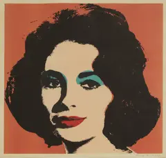 Andy Warhol, Untitled, Liz (F. & S. II. 7) offset lithograph in colours